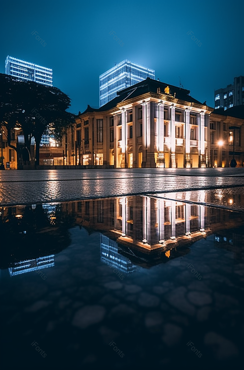 雨夜的东京站,高清,摄影图,摄影图片,图片大全,摄影图免费下载